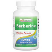 3 X Best Naturals, Berberine, 500 mg, 120 Capsules