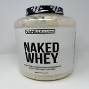 Naked Nutrition VANILLA WHEY PROTEIN POWDER - 5LB - GRASS FED - Non GMO