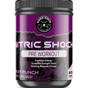 Nitric Shock Pre Workout- Fruit Punch Flavor