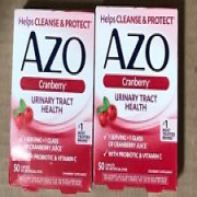 AZO All Natural Concentrated Cranberry Tablets, 50 Count (Pack of 2)