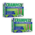2 x Crampeze Leg Cramps Muscle Spasms & Twitches Relief Magnesium 30 Capsules