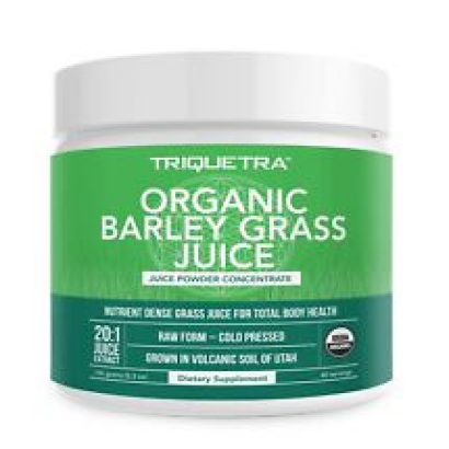 Organic Barley Grass Juice - Grown in Volcanic Soil of Utah - Raw&BioActive Form