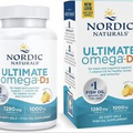 Nordic Naturals Ultimate Omega D3 Lemon