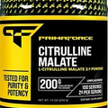 PrimaForce L-Citrulline Malate Powder - 200g, Unflavored Pre Workout Supplement