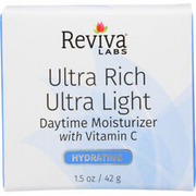 Reviva Labs Ultra Rich Ultra Light Daytime Moisturizer With Vitamin C 1.5 oz