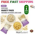 Nutrisystem Popcorn Variety Pack, White Cheddar and Butter, 8 Count - Best Price