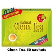 Nh Detoxlim Clenx Tea 50 Sachets for Natural Weight Loss & Detox Free Shipping