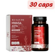 Hwasa Asta Q10 Astaxanthin reduces blemishes anti-aging, brightens skin, 30 caps