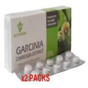 GARCINIA CAMBOGIA EXTRACT WITH VITAMIN C SLIMMING, WEIGHT LOSS, DETOX (2X40TABL)