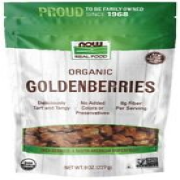 Now Foods Organic Golden Berries 8 oz Bag