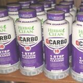 16 Bottles Herbal Clean QCarbo16 Detox Drink Grape