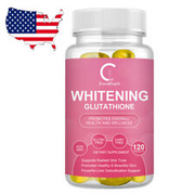 Skin Whitening Glutathione 500MG Capsules Anti-Aging Supplement 120 Capsules