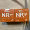 2 pack Reus Research NR  500mg First anti Aging Cell Booster 80 caps exp 11/24