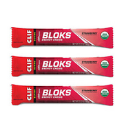 CLIF BLOKS - Energy Chews - Strawberry- Non-GMO - Plant Based Food - Fast Fuel 3