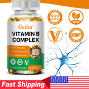 Vitamin B Complex - 60 To 120 Capsules High Potency Calcium