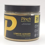 PINCH Magic Fiber Powder LEMON GINGER 28 Scoops Supports Gut Health NEW Sealed
