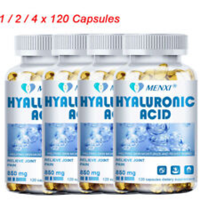 Hyaluronic Acid Capsules Supplement Support Healthy Joints Help Reduce Wrinkles
