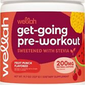 Wellah Get-Going Pre-Workout Drink Mix (Fruit Punch) - 200mg Natural Caffeine