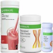 Herbalife F1 Strawberry Shake,500g, F3 Protein Powder, 200g and Afresh Lemon,50g