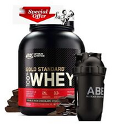 Optimum Nutrition Gold Standard 100% whey 2.2kg + ABE BULLET SHAKER