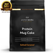 Protein Works Protein Mug Cake Mix 150 Calorie 11 Servings 500G, Choose Flavour