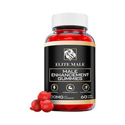 Elite Male Gummies - All Natural Enhancement Support For Men -60 Gummies