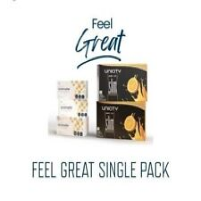 Unicity FEEL GREAT PACK (3 x UNIMATE Lemon Ginger & 2 x Bios Life SLIM)-...