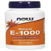 VITAMIN E-1000 with Mixed Tocopherols 670 mg (1,000 IU) - 50 Softgels