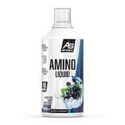 All Stars Amino Liquid 1000 ml Schwarze Johannisbeere I Aminosäuren flüssig & hochdosiert I Drink mit BCAA + Glutamin + L-Arginin I Sirup zum Mischen mit Wasser I flüssiges Supplement zuckerfrei