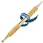 REMOS Acupressure & Meridian Pen - Gold-Plated - 10 cm Ball-Ø 1.5/3.5 mm