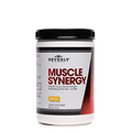 Beverly International Muscle Synergy 405g (Lemon Powder 14.3 oz) Dramatic Muscle Pump, Size & Strength Maximizing Drink Mix w/HMB. L-Arginine, L-Citrulline, Creatine Monohydrate, L-Ornithine