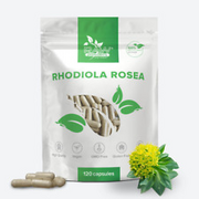 Rhodiola Rosea Kapseln Hochdosiert – Nahrungsergänzungsmittel Zum Stressabbau