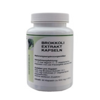 Brokkoli Extrakt 400 mg 10:1 90 Kapseln Vegan Apotheke Herstellung Kein Zusätze