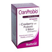 Healthaid CranProbio 30 Vegetarian Capsules - Vegetarian
