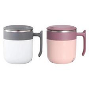 Stainless Steel Self Mixing Tumbler Gifts Magnetic Mixing Cup for Milk Coffee