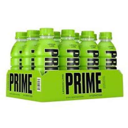 Prime Hydration Drink Lemon Lime KSI Logan Paul- 500 ml (12 Pack) BRAND NEW