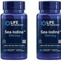 2 x Life Extension Sea-Iodine 1000 mcg Kelp Thyroid Hormone Metabolism   11-2025