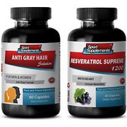 anti-aging - GRAY HAIR - RESVERATROL COMBO 2B - l-tyrosine