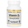 Vitamin D3, 5,000 IU, Cholecalciferol, Supports Healthy Bones & Teeth and