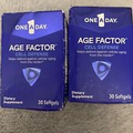 NEW One A Day Age Factor Cell Defense-Cell Health Supplement 2 Pack 60 Soft gel