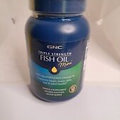 GNC Triple Strength Fish Oil Mini 1000mg Omega-3s 120 Softgels, Best By 3/2026
