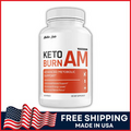 Keto Burn AM Extra Strength Advanced Metabolic Support Weight Loss 1300mg Caps