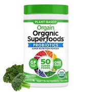 Orgain Organic Greens + 50 Superfoods, Original - 1 Billion Probiotics for Gu...