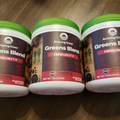 3 Cans Amazing Grass Greens Blend for Immunity Elderberry 7.4 oz Exp 06/24
