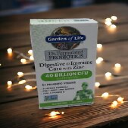 Garden of Life Dr. Formulated Prob. Digestive & Immune Care w/Zinc Exp 12/24