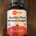 RUVED Carditone Blood Pressure Support 30 Caplets EXP: 03/2026