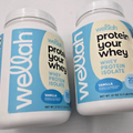 2 (TWO) Wellah Your Whey (30 Servings, Vanilla) - Whey Protein Isolate Protein