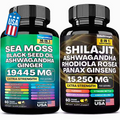 Dynamic Vitality Bundle - Sea Moss Multivitamin & Shilajit Power Combo,