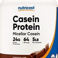 Nutricost Casein Protein Powder 5lb Chocolate - 100% Micellar Casein