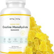 Etta Sugar-Free Creatine Monohydrate Gummies Women Men Muscle Support Energy x90